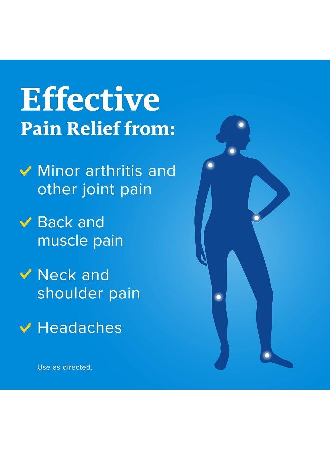 Aleve Soft Grip Arthritis Cap Tablets, Fast Acting All Day Pain Relief For Headaches, Muscle Aches, And Fever Reduction, Naproxen Sodium Capsules, 220 Mg, 270 Count - Image 4